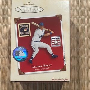 Hallmark Keepsake Ornament - George Brett Baseball Legend